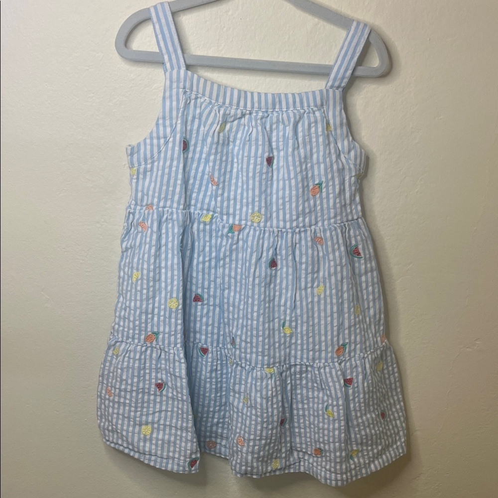 Tucker + Tate Blue and White Striped Sundress